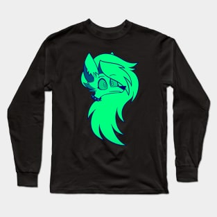 Loona wolf Helluwa boss - mint color Long Sleeve T-Shirt